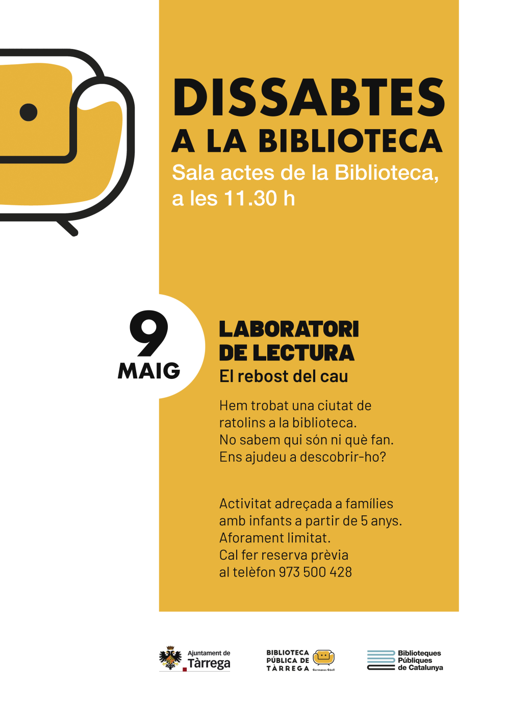 DISSABTES A LA BIBLIOTECA